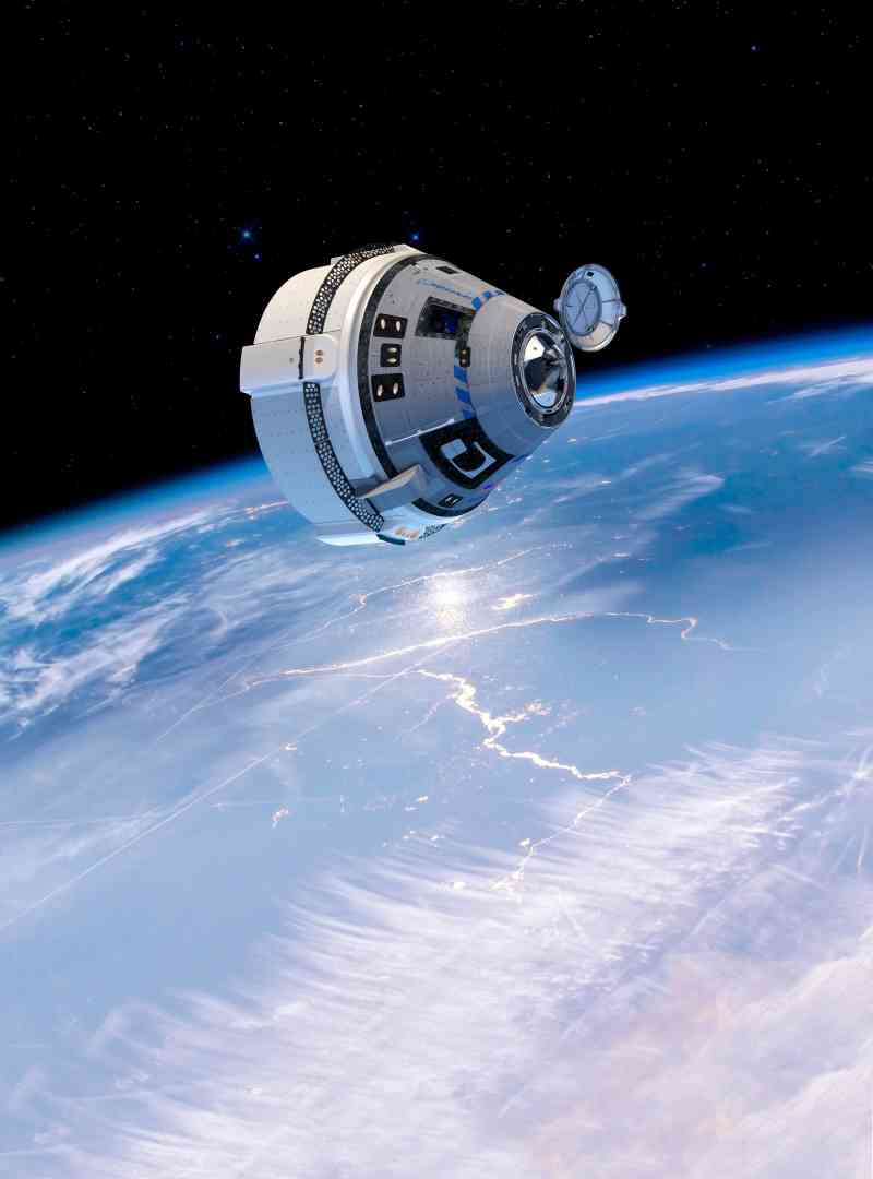 El transbordador está destinado a llevar astronautas a la ISS. A continuación: el regreso del vuelo de prueba de 2022 a la Tierra